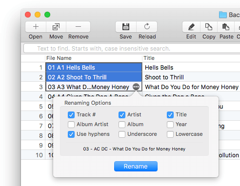 wav metadata editor mac