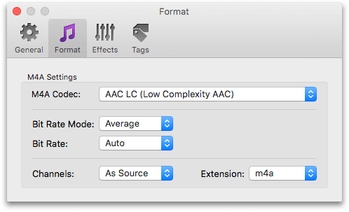 To M4A Converter for Mac - Amvidia
