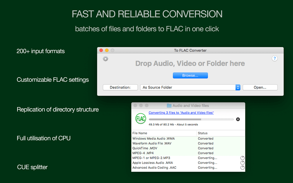 Flac audio player for mac