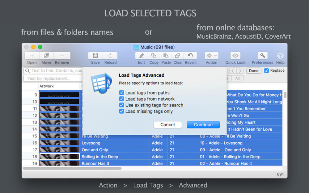 audio metadata editor mac
