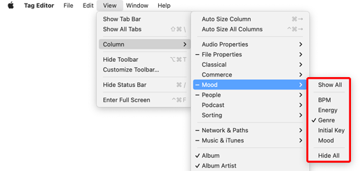 Tag Editor for Mac - Mood Tags