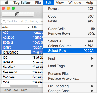 Encoding