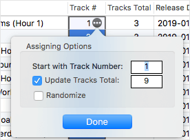 tagr remove track number