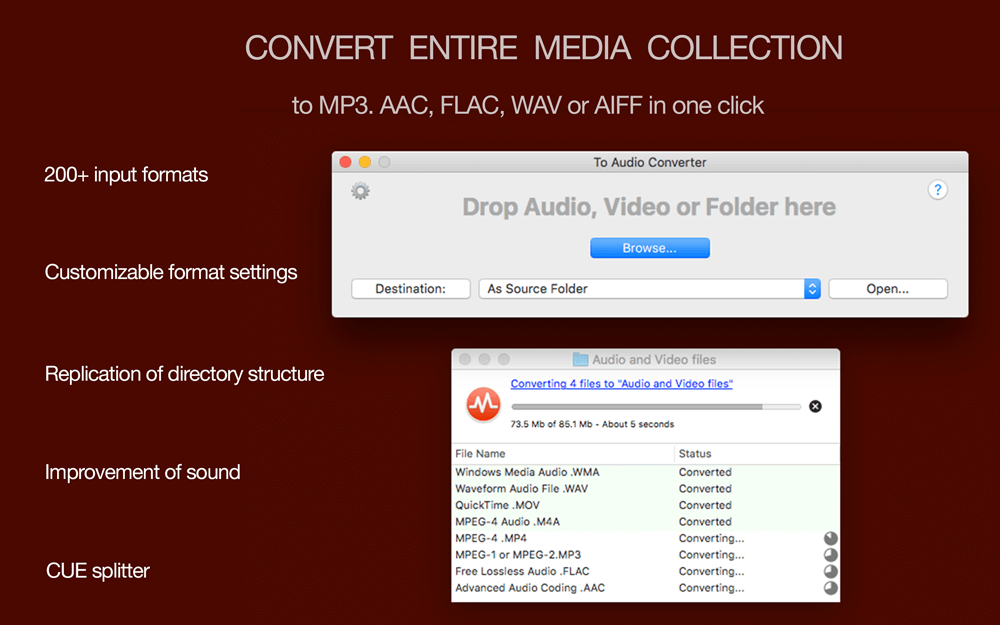 free audio converter mac