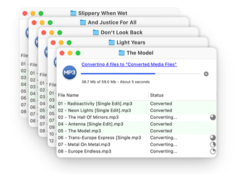 To MP3 Converter for Mac - True batch MP3 conversion