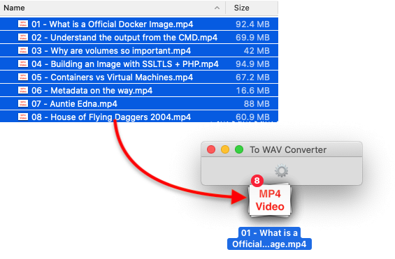 batch convert wav to mp3 for mac