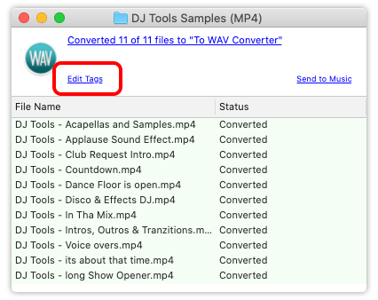 audiobook metadata program for mac